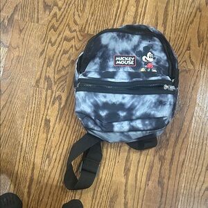 Disney Mickey Mouse Black and Gray like  new Backpack